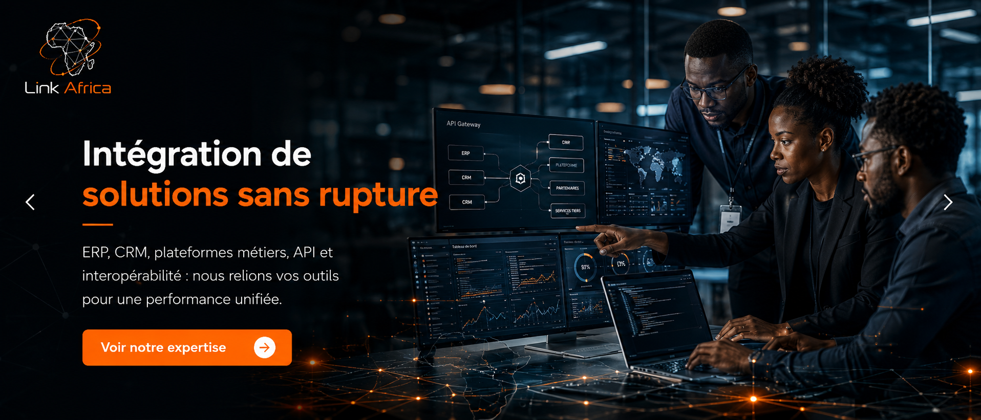 Intégration de solutions sans rupture