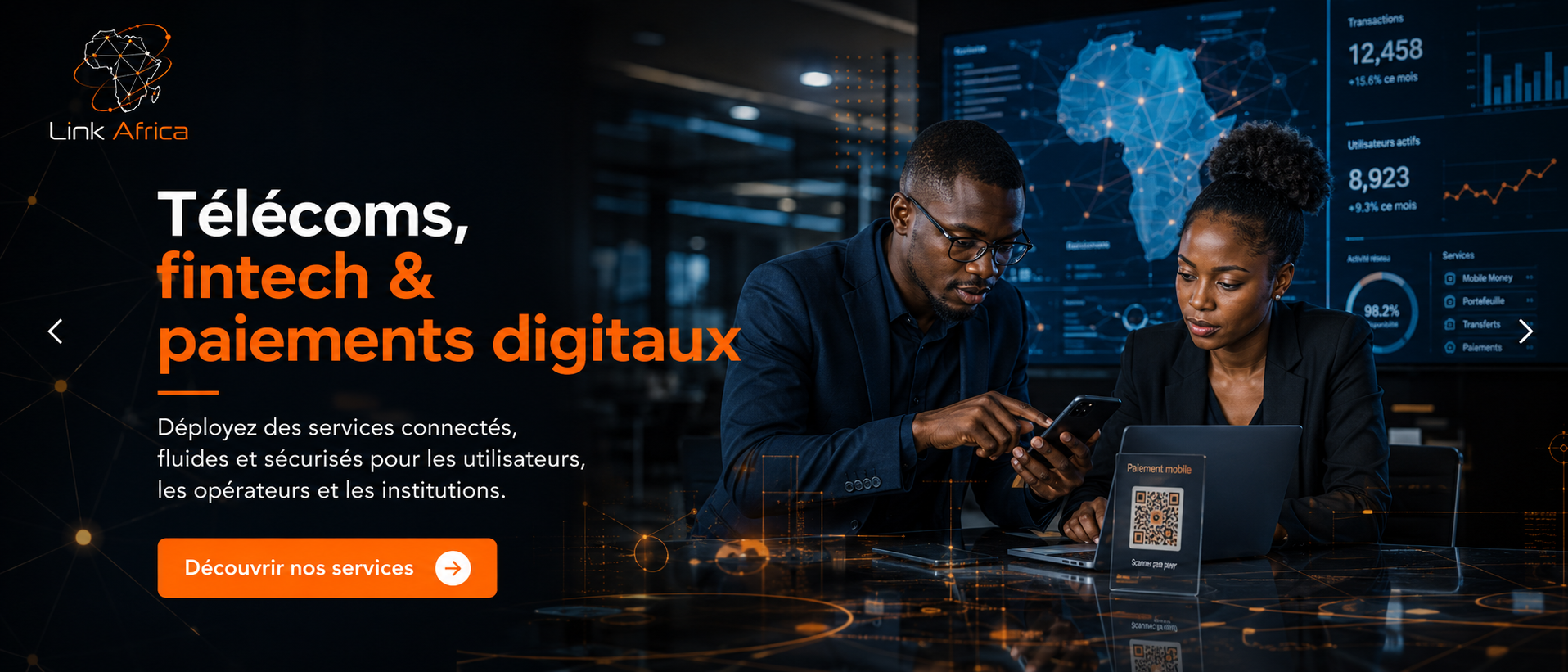 Télécoms, fintech et paiements digitaux